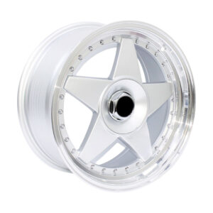 17" E016 4/100 & 5/100 Silver With Studs Alloy Wheels