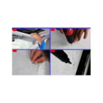 18W RGBW Starry Sky Fiber Optic Light Kit – 600 Strands, 3m Length, 0.75mm Diameter - Image 4