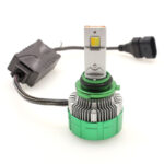 Multi-Purpose LED 9006 Headlight Bulbs with Remote (yellow/white/strobe function) - Image 3
