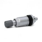 Replacement Tyre Pressure Sensor Valve - TPMS-04 - Silver Screw Type, Universal Use - Image 2