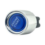 Cyber Dyne Engine Push Start Button Blue Led 12vdc/50a