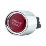 Cyber Dyne Engine Push Start Button Red Led 12vdc/50a