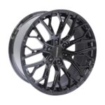 20" TTR S21515 6/139 Gloss Black Alloy Wheels