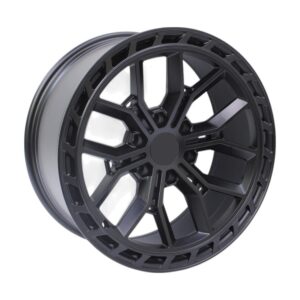 20" TTR S1511 6/139 Satin Black Alloy Wheels