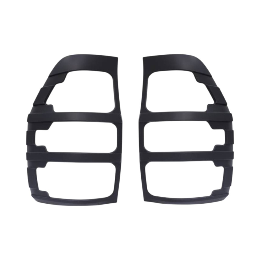 NTT-RG1201MB Matt Black Tailight Trim suitable for Ford Ranger 2012-2022 (Pair) - Image 1