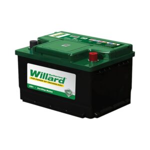 Willard 668 Car Battery | 12V 80Ah 590CCA | Maintenance-Free