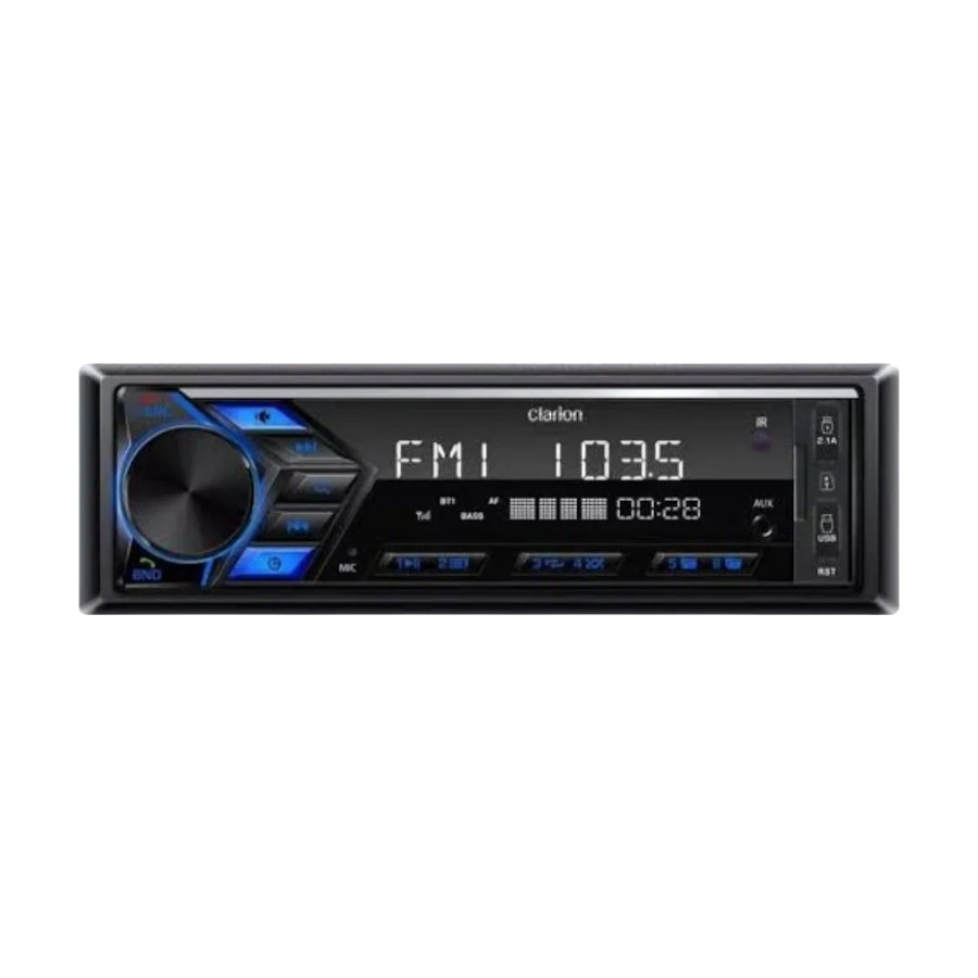 CD-P3 Clarion CD-P3 Single Din Media Player with USB/AuX - Image 1