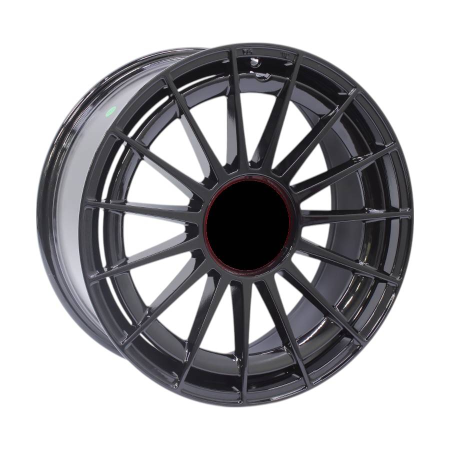 LISBON 17" XS Lisbon 5/100 & 5/114 Gloss Black Alloy Wheels - Image 1