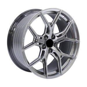 19" RGW-018 5/112 9.5j Width Hyper Black Alloy Wheels