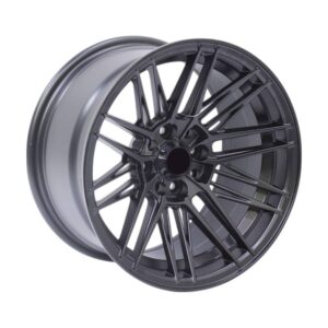 15" GR155665 4/100 & 4/108 Matt Black Alloy Wheels