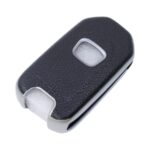TPU & Leather Finish Key Cover For Honda - Flip Design - Silver (XEA-KCHO1S) - Image 2