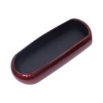 TPU & Leather Finish Key Cover For Mazda - Design 1 - Red (XEA-KCMZ1R) - Image 2