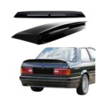 Suitable for Bmw E30 IS Style 2piece Bootspoiler (Gloss Black)