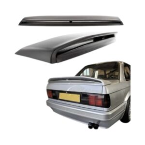 Suitable for Bmw E30 IS Style 2piece Bootspoiler (Primed Black)