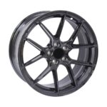 17" SPW-628 5/100 Gloss Black Alloy Wheels