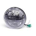 7" LED Round High/Low Lamps (70/50w) 6500k - 2300lm/3600lm (pair) - Image 2