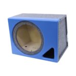 12" Triangle Ported Single Subwoofer Enclosure (blue)