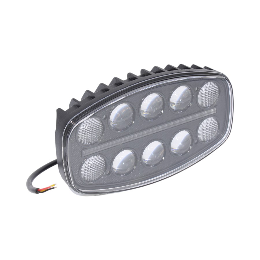J100W 24x14cm Universal 9" 100w LED Truck Lamps - 22x14cm (each) - Image 1
