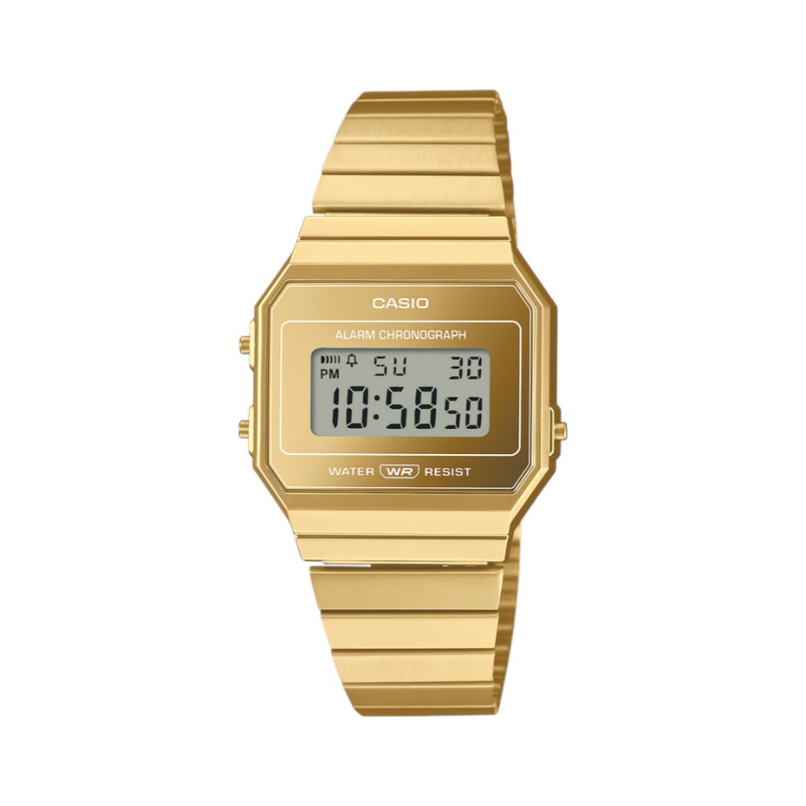 A700WEVG-9ADF Casio Retro Gold Digital Watch (A700WEVG-9ADF) - Image 1