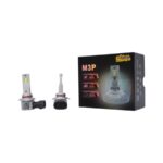 M3P 9005 LED Headlight Bulb – 6000K, 400% Brighter, IP67, Cooling Fan System
