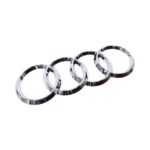 Audi Chrome Rings - Medium (19x6.5cm)