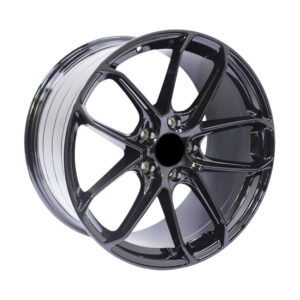 20" YF5593 5/130 Gloss Black Alloy Wheels