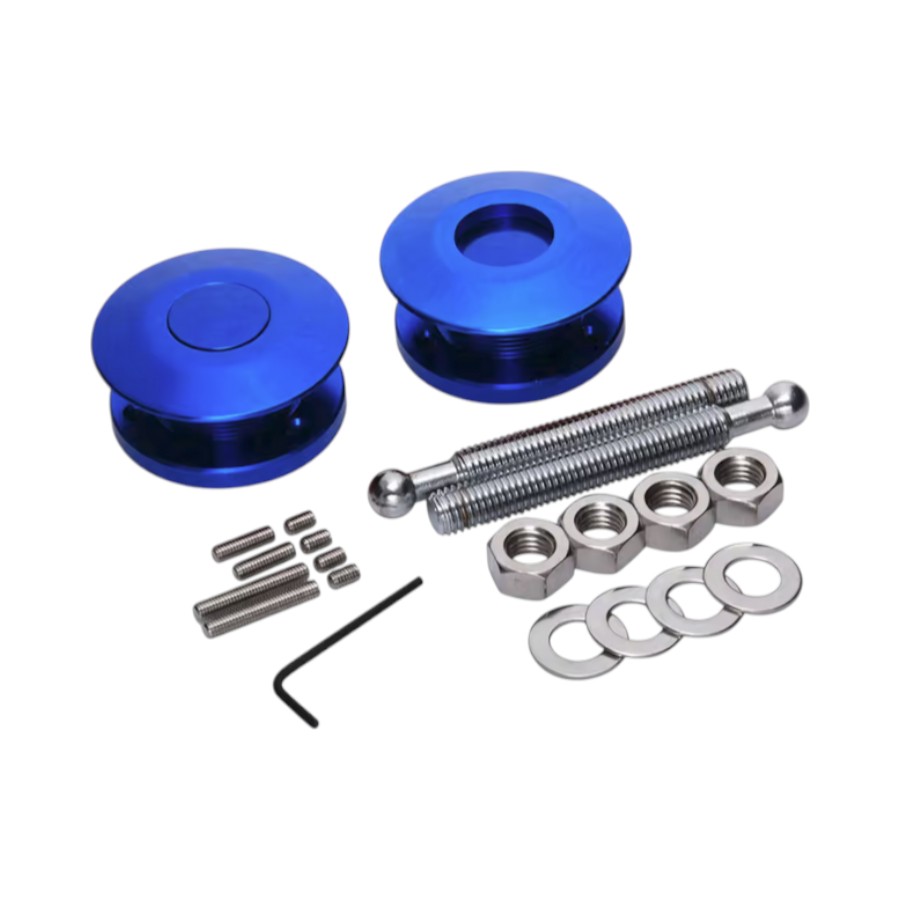 13068 Epman Push-Button Quick Release Bonnet Pin Kit (Blue) - Image 1