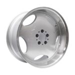 19" M8401 5/112 Silver Machine Lip Alloy Wheels
