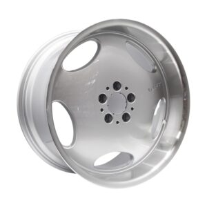 19" M8401 5/112 Silver Machine Lip Alloy Wheels