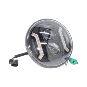 Univerasal 7" Twin-LED 45w 4000lumen Hi-Low Beam Lamps (pair)