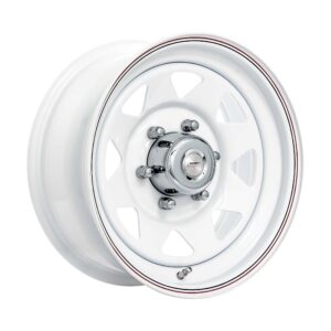 17" A-Line White Spoke 8/165 Steel Wheels