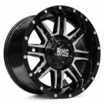 18" Racing Hart Honcho 6/139 Gloss Black Milled Alloy Wheels