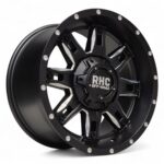 17" Racing Hart Honcho 6/139 Satin Black Milled Alloy Wheels