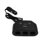 Vehicle Mobile Device Charger - 120watt - 3 in 1 (2 x Type C & 1 x USB A)