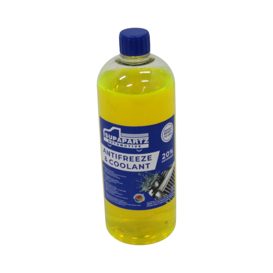 MAFILY20 1 Litre Yellow Antifreeze & Coolant – 20% - Image 1