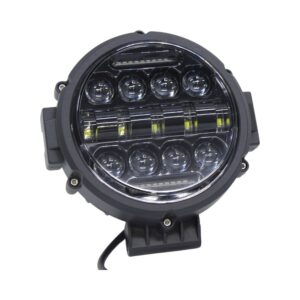 51W Round LED Spotlight – Black (each)