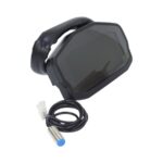 Universal LCD Motorcycle Dashboard Speedometer – Color Screen, Black - Image 3