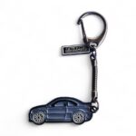 BMW E46 M3 Grey - Die-Cast Enamel Keychain - Image 2
