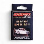 BMW E46 M3 White - Die-Cast Enamel Keychain