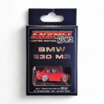 BMW E30 M3 Red - Die-Cast Enamel Keychain