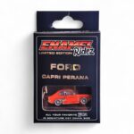 Ford Capri Perana Orange - Die-Cast Enamel Keychain