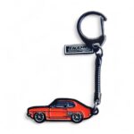 Ford Capri Perana Orange - Die-Cast Enamel Keychain - Image 3