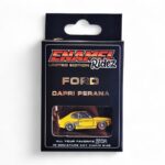 Ford Capri Perana Yellow - Die-Cast Enamel Keychain