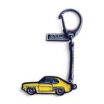 Ford Capri Perana Yellow - Die-Cast Enamel Keychain - Image 3
