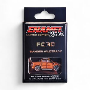 Ford Ranger Wildtrack Orange - Die-Cast Enamel Keychain