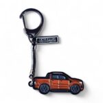 Ford Ranger Wildtrack Orange - Die-Cast Enamel Keychain - Image 3