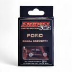 Ford Sierra Cosworth Black - Die-Cast Enamel Keychain