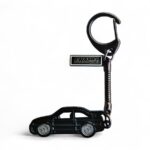Ford Sierra Cosworth Black - Die-Cast Enamel Keychain - Image 2
