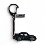 Ford Sierra Cosworth Black - Die-Cast Enamel Keychain - Image 3