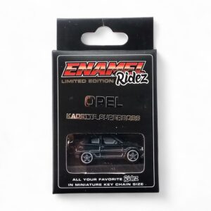 Opel Kadett Superboss Black - Die-Cast Enamel Keychain